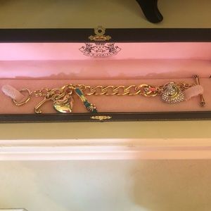 Juicy Couture Charm Bracelet with Charms